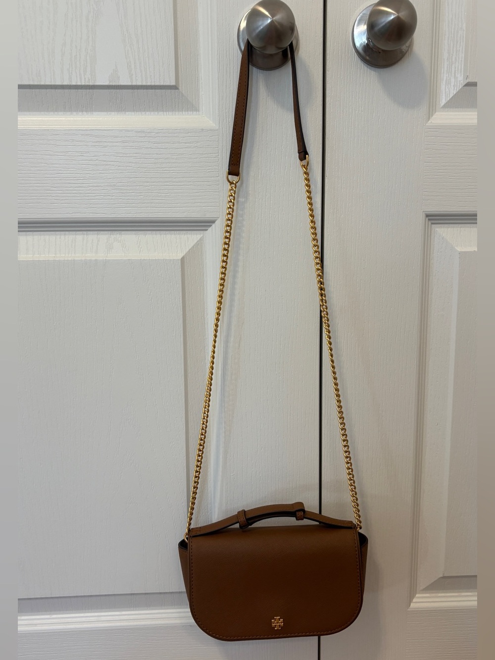Tory Burch| brown crossbody bag
